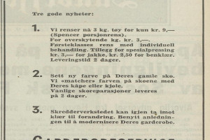 Bilde av Garderobeservice